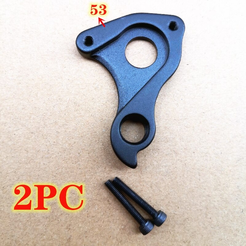 2pcs Bicycle gear rear derailleur hanger For MERIDA MTB 142x12 Big Seven MERIDA Big nine Carbon MECH dropout carbon frame bicyle: CNC Hanger