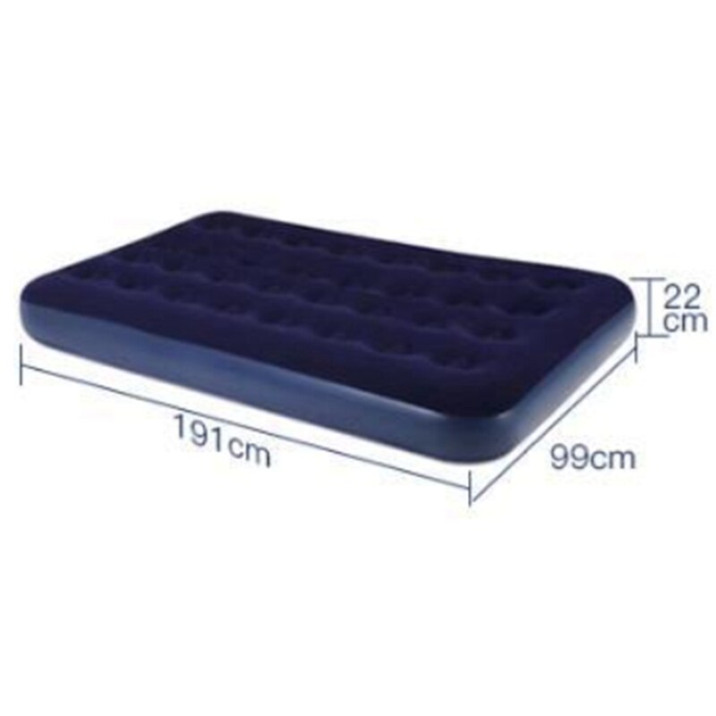 Blow Up Camping Bed Waterproof Single Airbed Inflatable Mattress Single Air Beds for Adults Kids Quick Inflatable