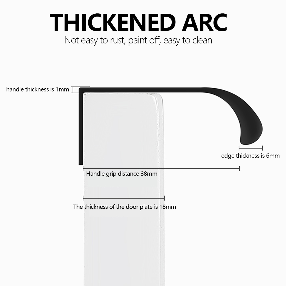 Goud Zwart Verborgen Kast Trekt Aluminium Keukenkastje Schuifladegrepen Knoppen Handvat Slaapkamer Hardware 8-40Cm