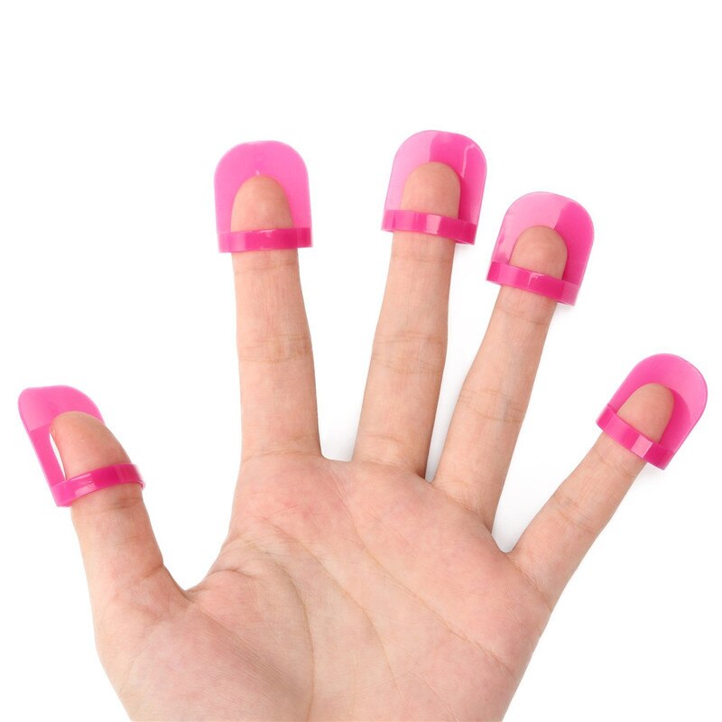 Kit de pochoirs réutilisables professionnels pour bords à ongles, barrière pour la peau, Kit de manucure, protection des pointes, pour Nail Art, 26 pièces