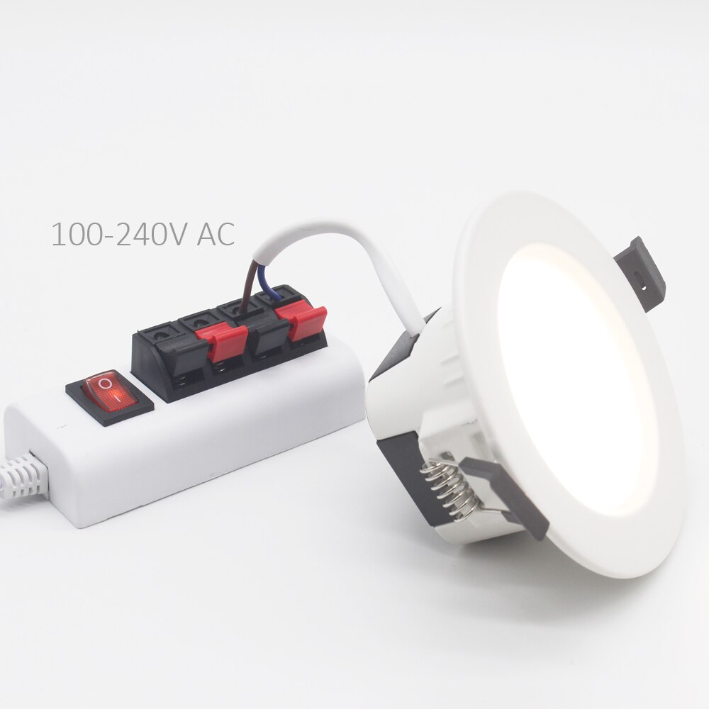 LED Downlight RGB regulable CCT 110V 220V 230V 5W BT de malla de techo Downlights Bluetooth APP Control luz lez empotrada, lámpara