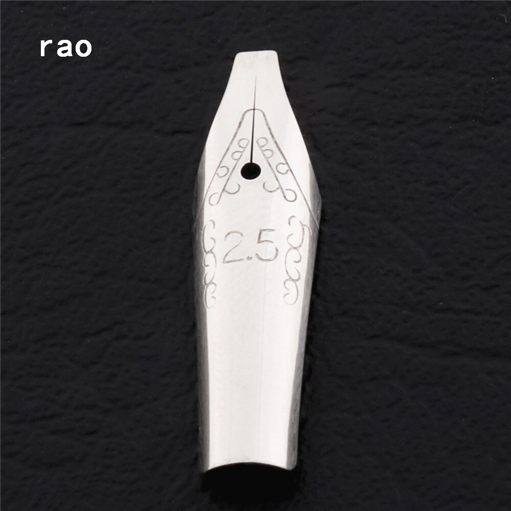 509 platina 0.5/0.7/1.1/1.5/1.9/2.5/2.9 taide kalligrafia kärki koulun opiskelija toimisto paperitavarat mustekynä: 1 kpl kärki -2.5