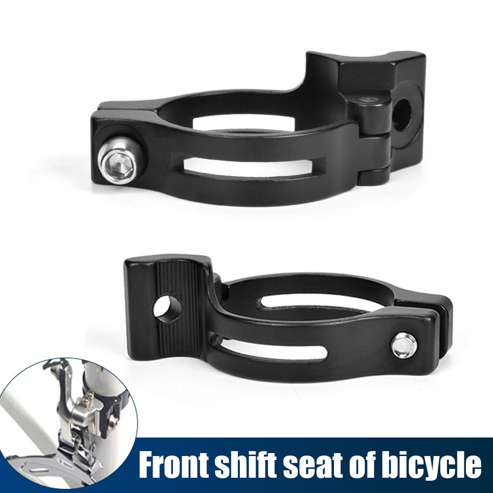 Aluminium Legierung 34,9mm/31,8mm Fahrrad Umwerfer Clip Ring Adapter MTB Berg Fahrrad Schalter Klemme Konverter Zubehör