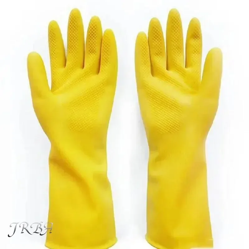 Guantes para lavar platos de látex para mujer, impermeables, para el hogar, cocina, cuenco para lavar ropa, limpieza de verduras para el hogar