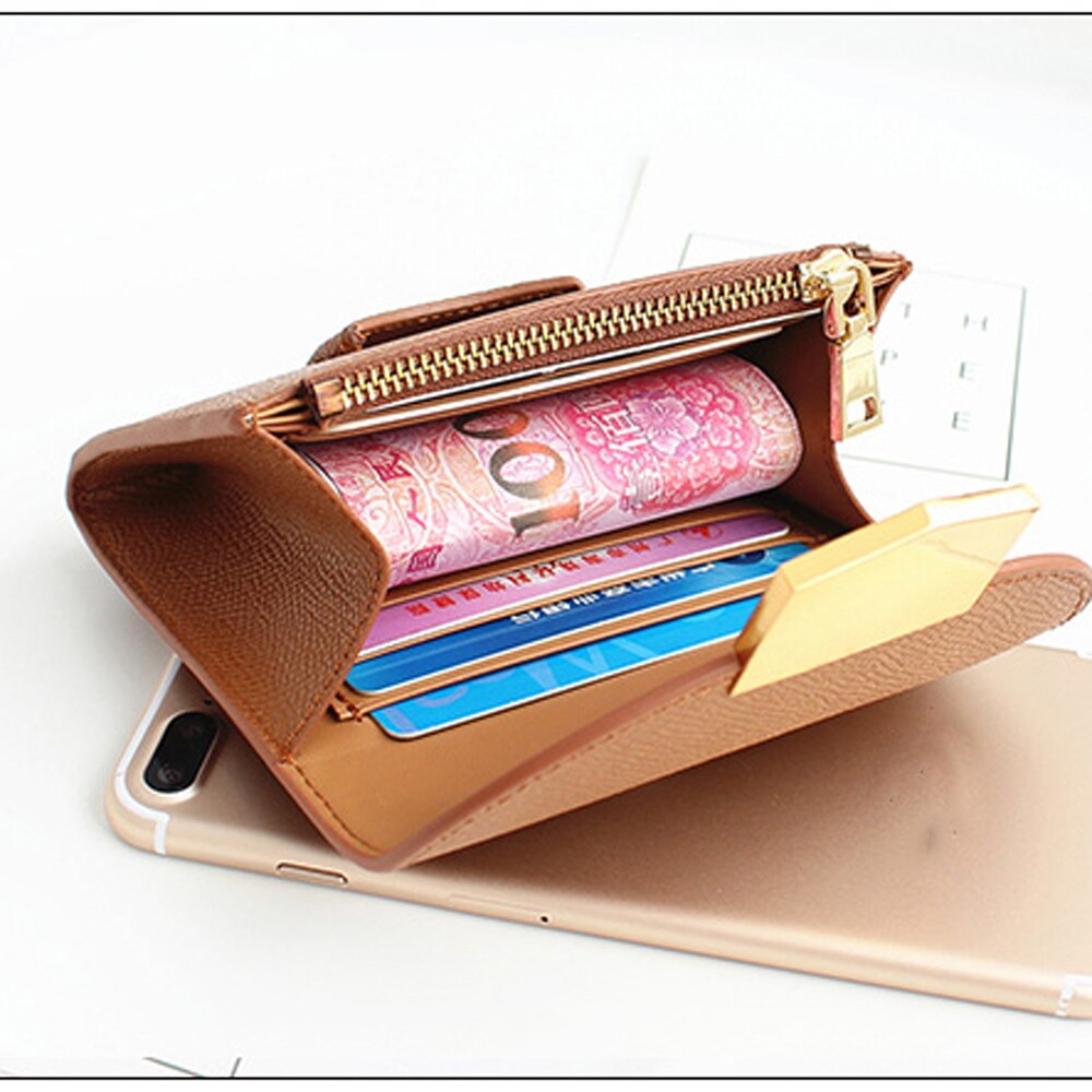 DIY leather craft card holder folded wallet acrylic template sewing pattern