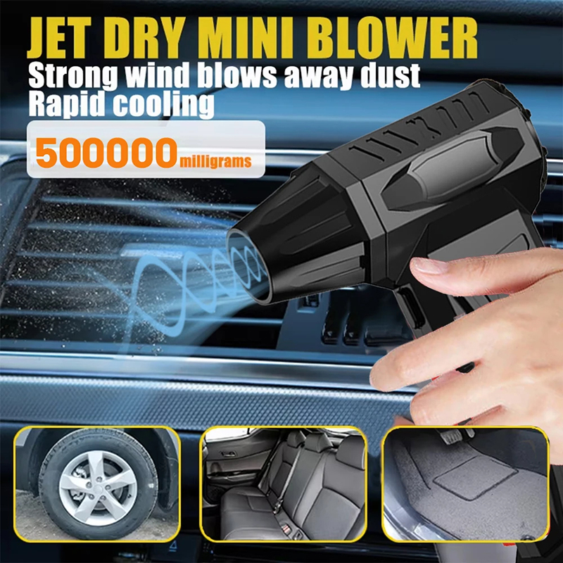 Xiaomi Super Violent Blower 100000RPM Brushless TurboJet Blower Dry 10000mAh Fast Charging Duct Fan 300G Thrust PC Cleaning Tool