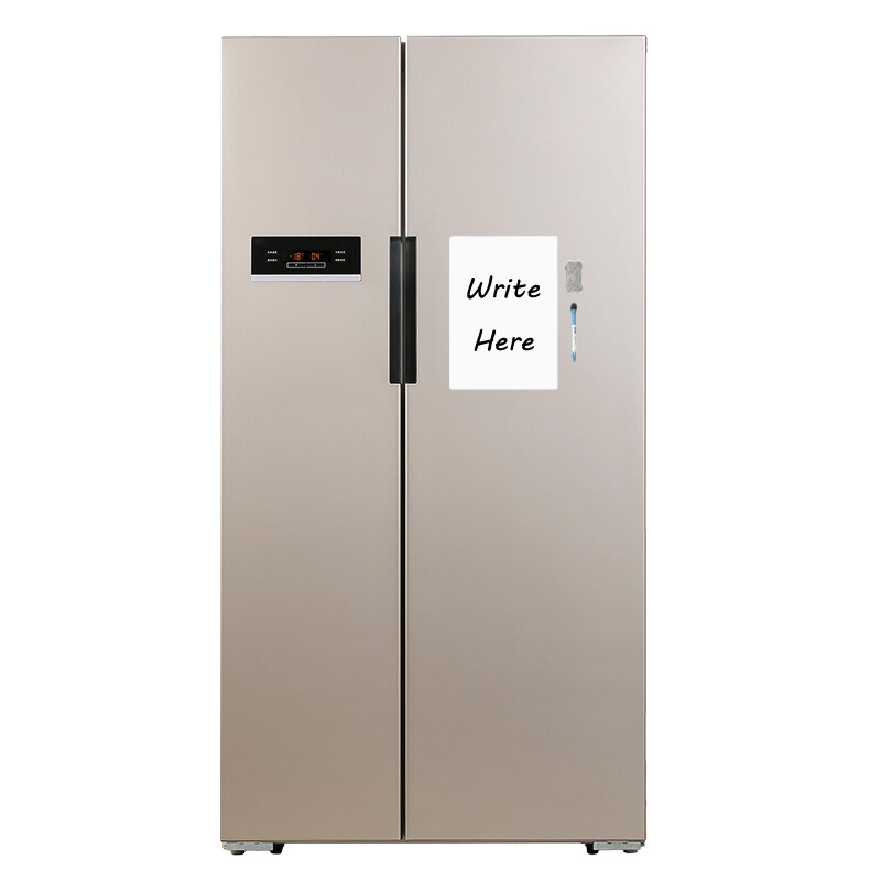 A4 Dry Erase White Board For Fridge - Magnetic Whiteboard, Refrigerator whiteboard, Smart Monthly Planner Chart for Kids Chores