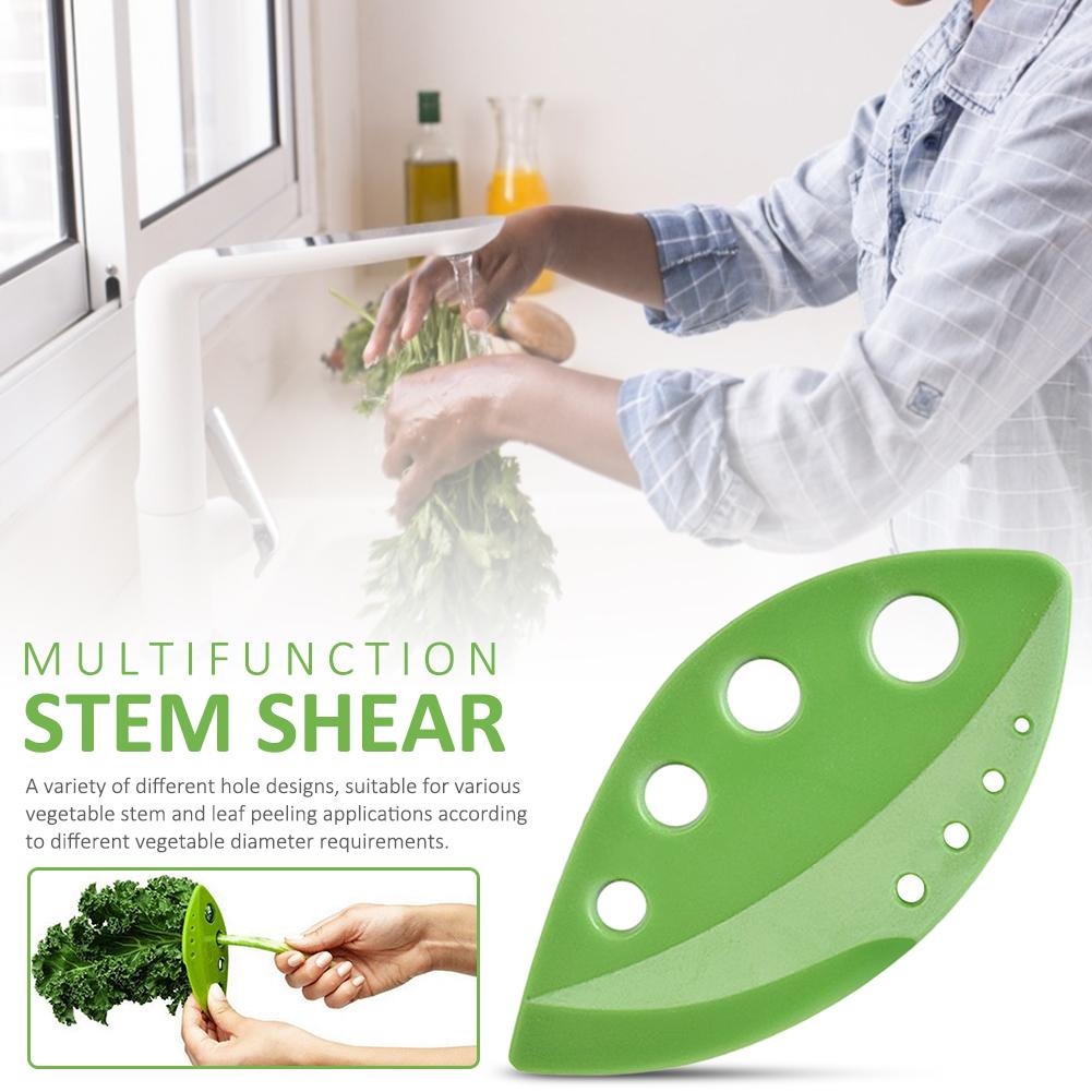 Stem Shear Multifunctionele Milieuvriendelijke Blad Strippen Tool Plastic Herb Stem Separator Separator Strippen Tool Keuken Benodigdheden