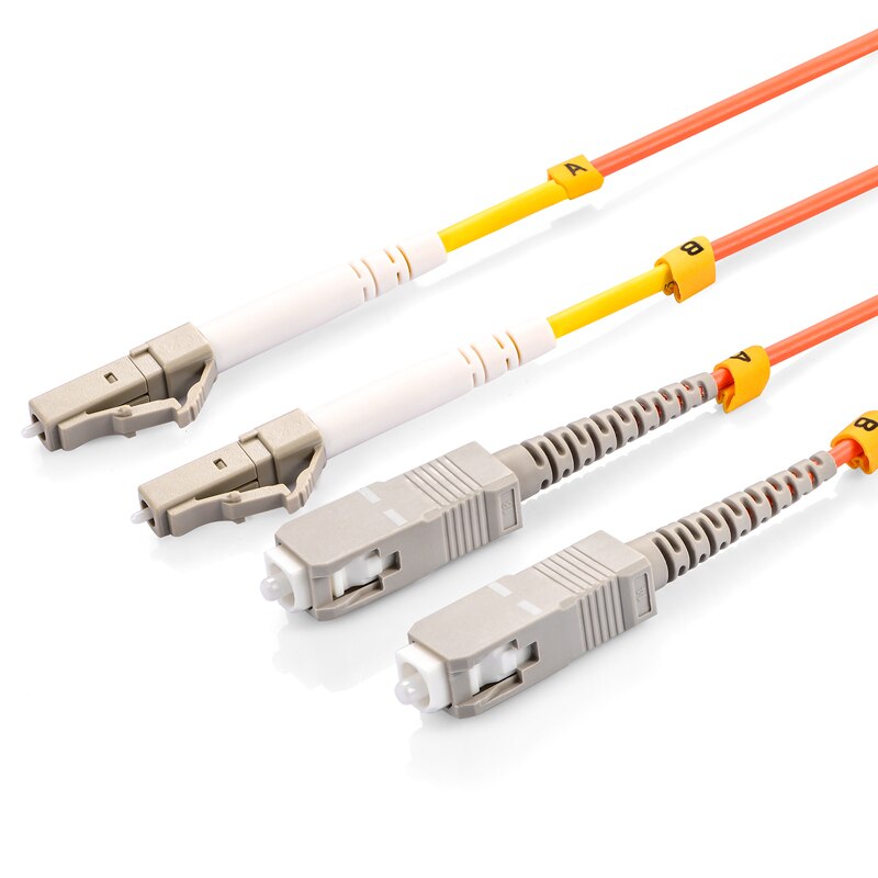 Fiber Optic Kabel LC UPC zu SC UPC Multimode-duplex-glasfaser Patchkabel 3,0mm 1m,3m,5m,10m,15m... Faser Optische Schalter Kabel