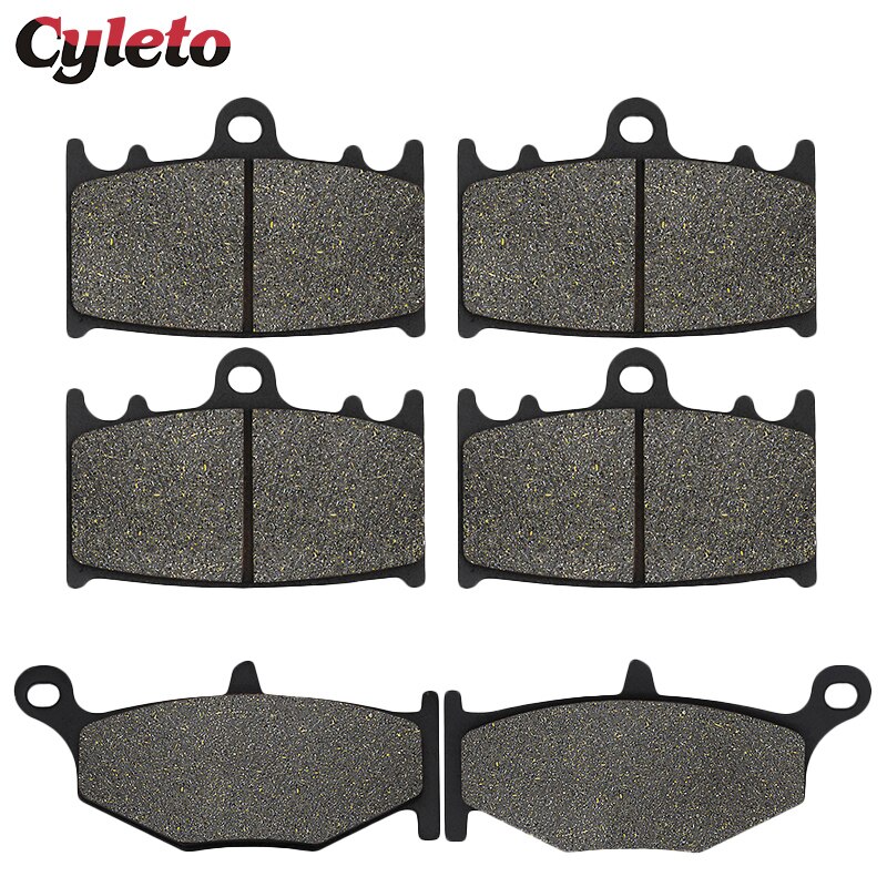Cyleto Motorfiets Voor en Achter Remblokken voor Suzuki GSR400 GSR 400 K6 2006 GSR600 GSR 600 K6 K7 K8 2006 2007