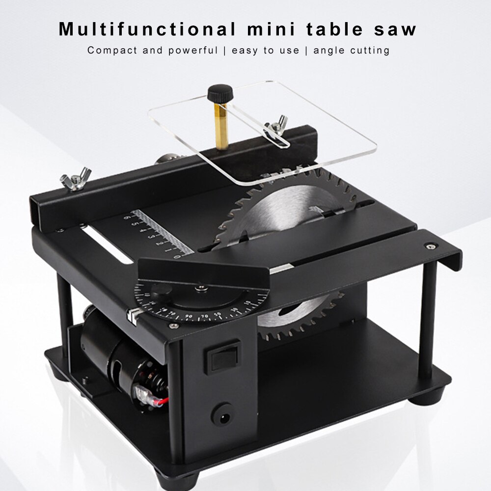 250W Multifunctional Mini Table Saw Bench Circular Saw Electric Desktop Saws Woodworking Cutter Tool DIY Polishing Machine