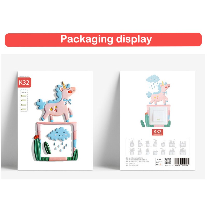 Pegatinas 3d Adesivos De Parede Switch Stickers Naklejki Children&#39;s Room Autocollant Mural Glow In The Dark Adesivi Home Decor