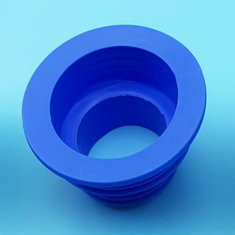 Wasourlf deodorant deodorizer pad rund silikone ring til 4cm 5cm rør rør badeværelse toilet afløb kloak dræning vand: Blå