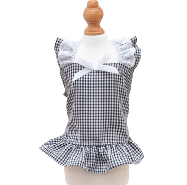 Summer Dog Dress Bowknot Princess Dress Clothes for Small Dogs Wedding Skirt Chihuahua Pug Pet Clothing: A / XXL