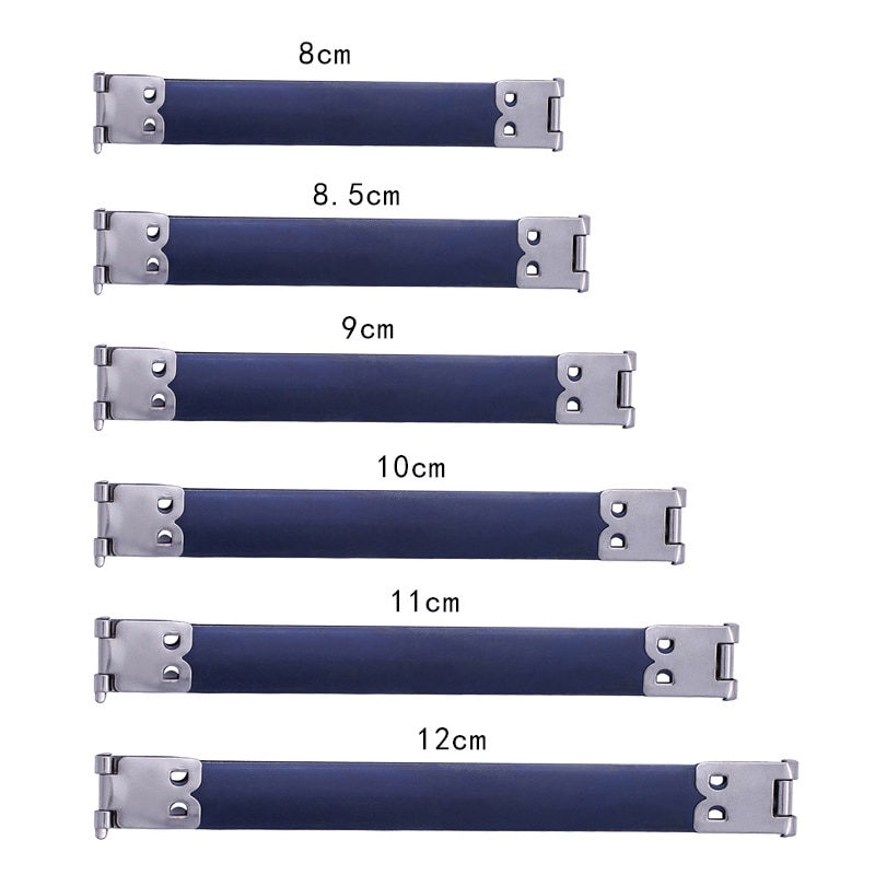 8-12Cm 10Pcs Metal Internal Flex Frames Metal Flex Dual Locks For DIY Sewing Fasteners Bag Purse Asseccaries Supplies