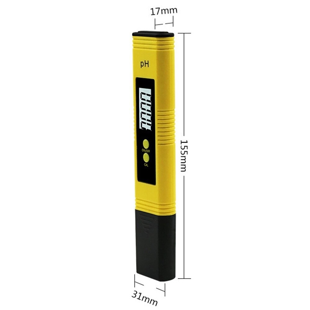 Draagbare Digitale Lcd Ph Meter Pen Van Hoge Precisie Ph Zuurgraad Meter Ph Monitoring Instrument Water Testapparatuur