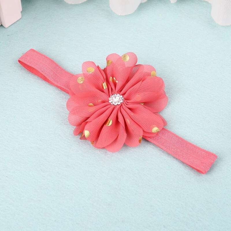 10 Uds cinta de pelo de bebé diadema flor Niña Accesorios Niños Accesorios bonitos sombreros