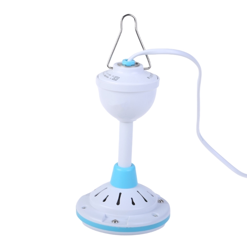 Ventilador teto portátil 20 polegadas 12V Mini ventilador teto suspenso com interruptores externos 896C