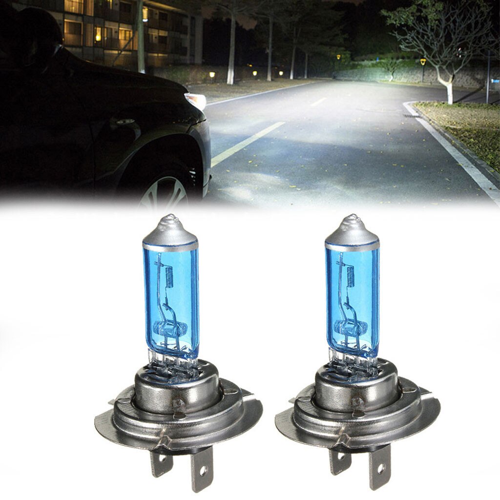 2Pcs H7 Auto Koplampen 55W/100W 12V 6000K Xenon Gas Halogeen Wit Licht lamp Auto Coche Quartz Lamp Auto Accessoires