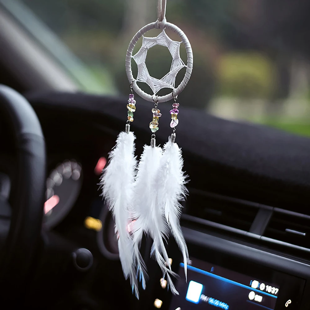 Auto Anhänger Ornamente handgemachte Traum fänger Windspiele Automobil & Tasche Dekor Home Wand dekoration hängen Zubehör