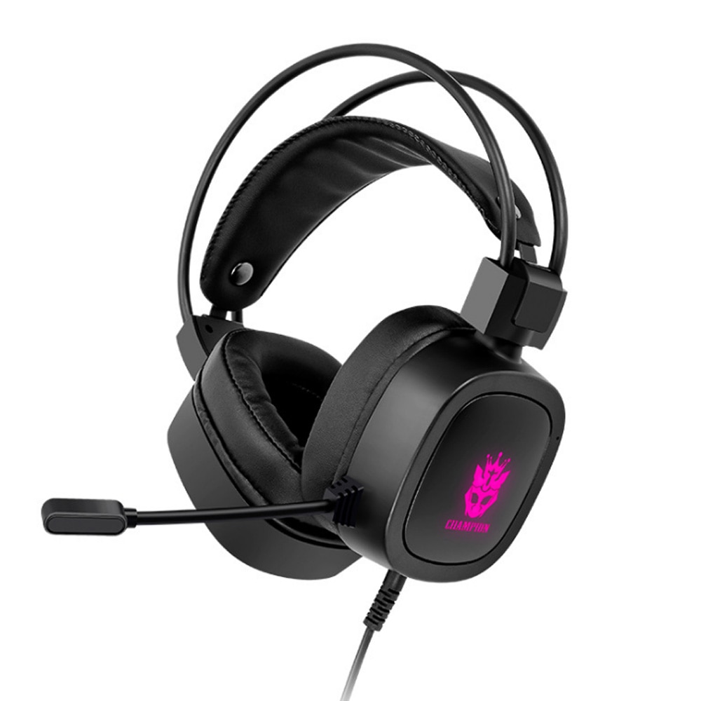 Virtual 7.1 surround sound gaming headset led usb /3.5mm bekabelde hoofdtelefoon met microfoon volumeregeling voor xbox pc gamer