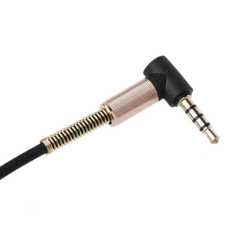 24cm 90 Degree Single Elbow 3.5mm Extension Cable For PC Speaker Headsets