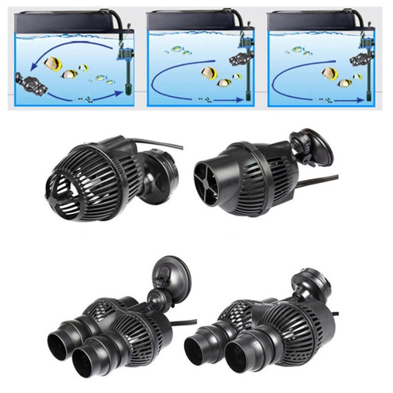 SUNSUN Aquarium Welle Hersteller Pumpe Tauch Wasser Zirkulation Wavemaker für Aquarium Marine Korallen Aquarium Powerhead Pum JVP