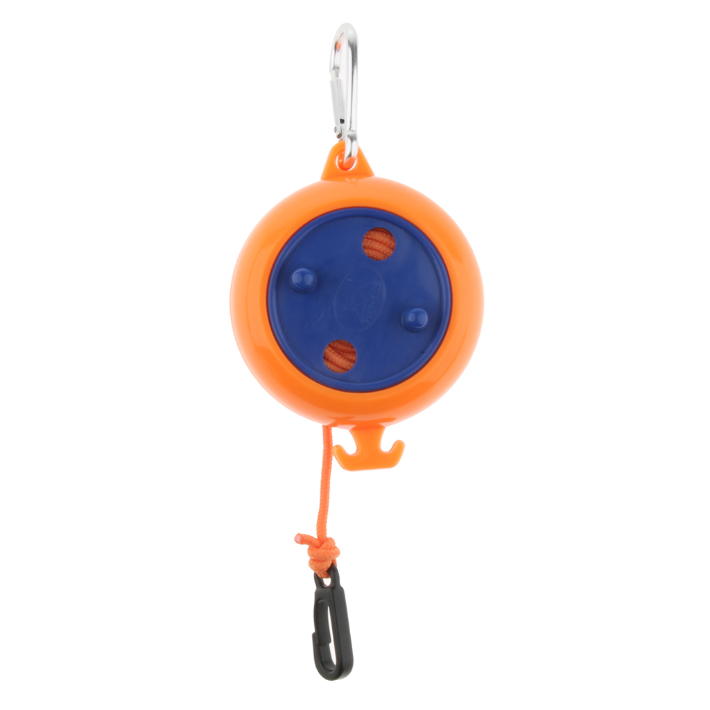 Windproof Clothesline Outdoor Travel Retractable Rope Washing Line 8m Orange for Camping Hiking Travell Tent Accessories