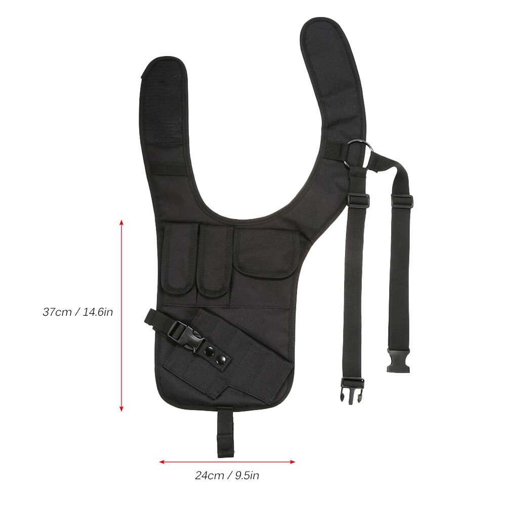 Anti-Theft Shoulder Bag Shoulder Armpit Bag Phone Pouch Burglarproof Anti-Theft Bag Holster Strap Messenger Bags 600D Nylon