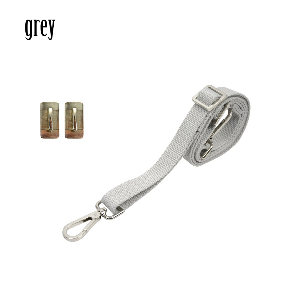 neue Polyester Baumwolle Obag gürtel Rucksack Bausatz Gurt Mit Schnallen für O Platz tasche: grau