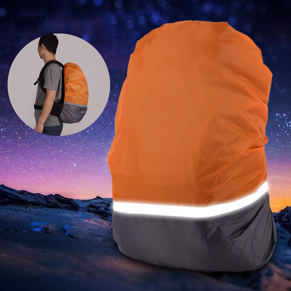 Rugzak Regenhoes 18-25L Reflecterende Waterdichte Tas Cover Outdoor Camping Reizen Regendicht Stofdicht Covers Voor Rugzakken