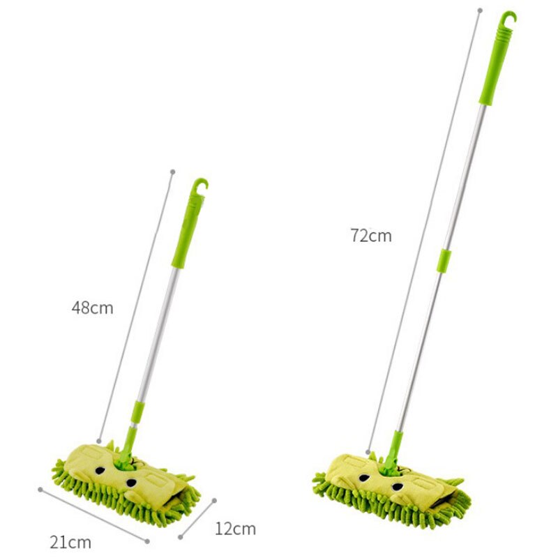 1 pcs Pretend Play Mops Floor Cleaning Pretend Play Schoonmaken Kids Keuken Bezem Miniatuur Gebruiksvoorwerpen Speelgoed voor Kinderen