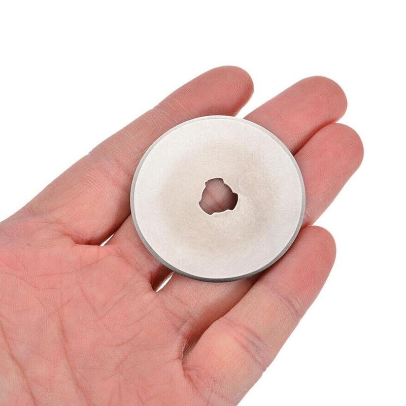 5 stk 28mm 45mm rotorskærer genopfyldningskniver patchwork stof læder håndværk stål cirkulær syning quilteskær
