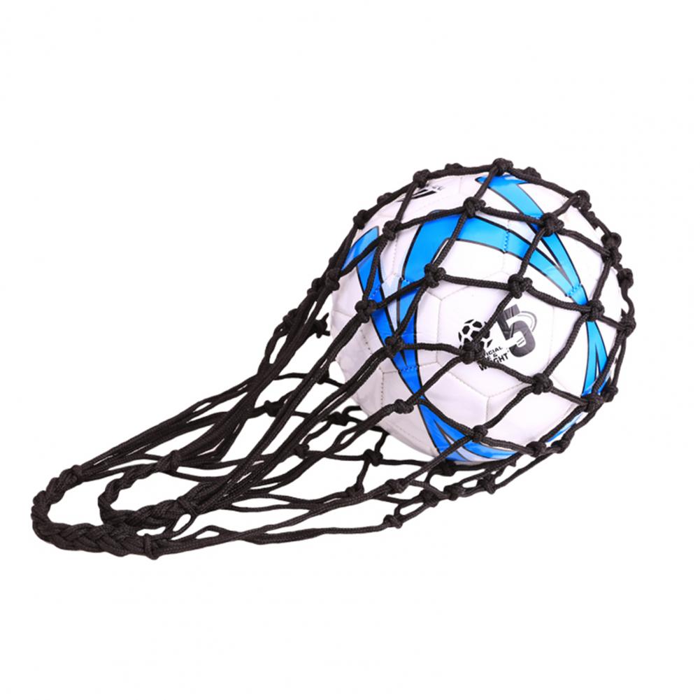 Practical net bag, bold weave, solid color ball net bag, useful and reliable net bag for football ball storage.