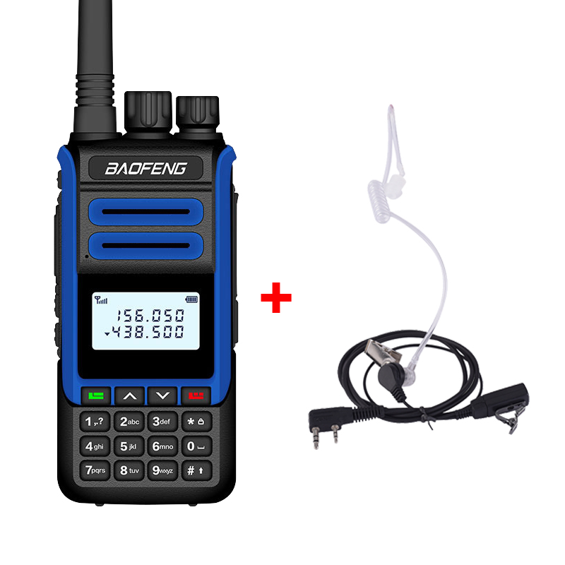 BaoFeng-walkie-talkie BF-H7 de 10W, estación de Radio CB Amateur potente, transceptor de banda Dual BF-H7, intercomunicador de caza, 10KM: BF-H7 Packing 3