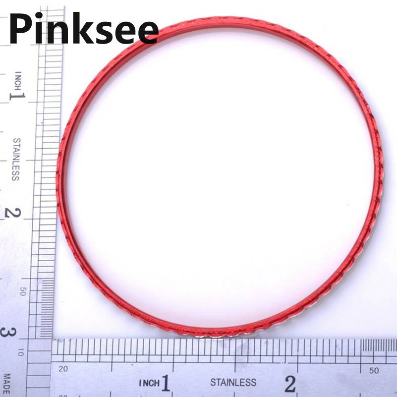 Pulsera 20 piezas con lazo de baile para mujer, pulsera delgada de aleación de aluminio cromática, brazalete artesanal de 6,5 MM