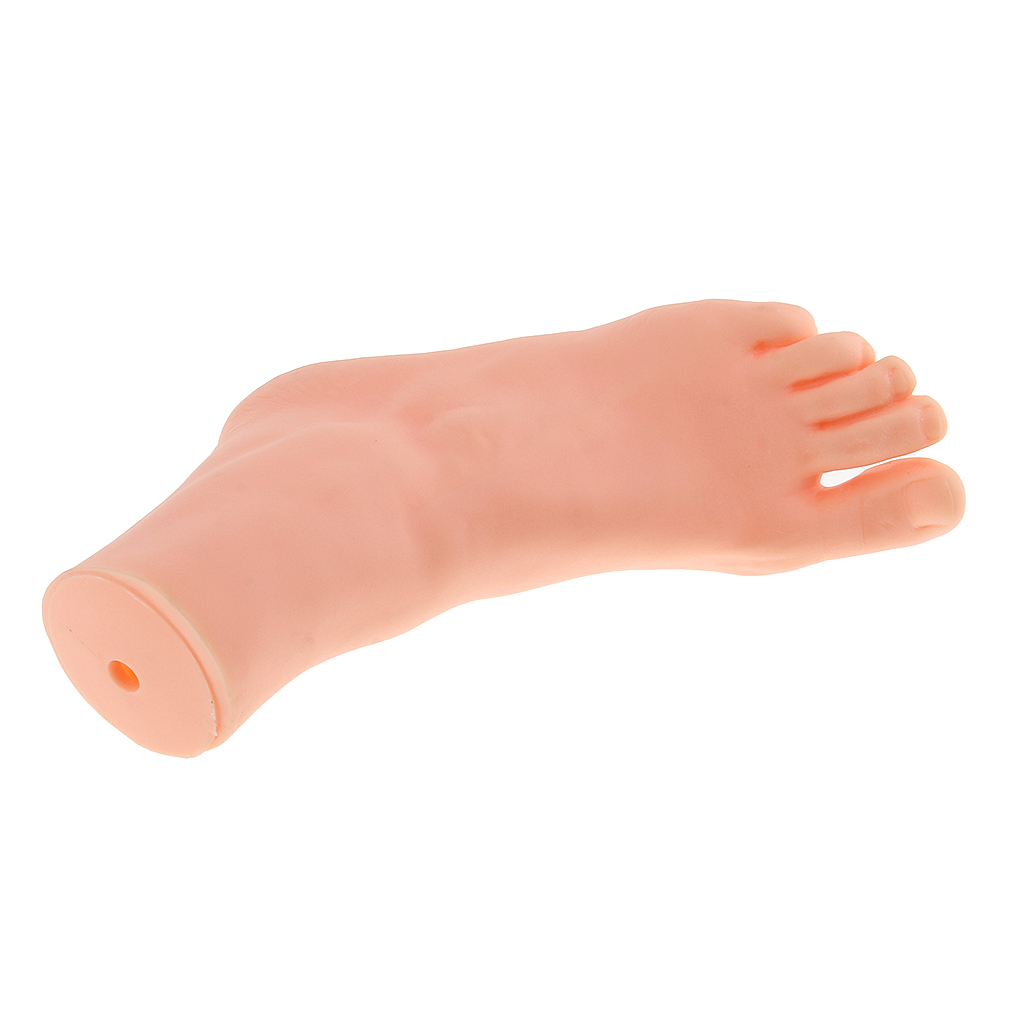 Mannequin de Style string femme 21cm en Silicone | Lifesize, chaussures pied gauche, chaînes, modèle d&#39;affichage, croquis artistique, chaussettes de sandales