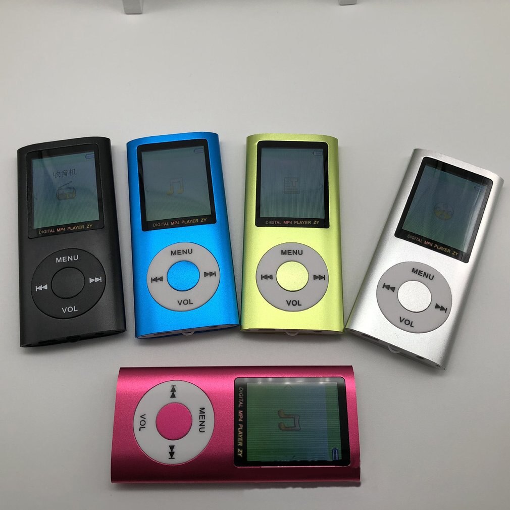 1.8 inch color screen mp3 player Play music with fm radio video player E-book player