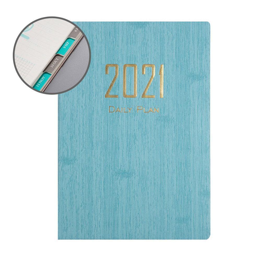 Time Management Schedule Book Color Calendar Notebook Dates Reminder Planner Table Timetable V4J1: Coffee