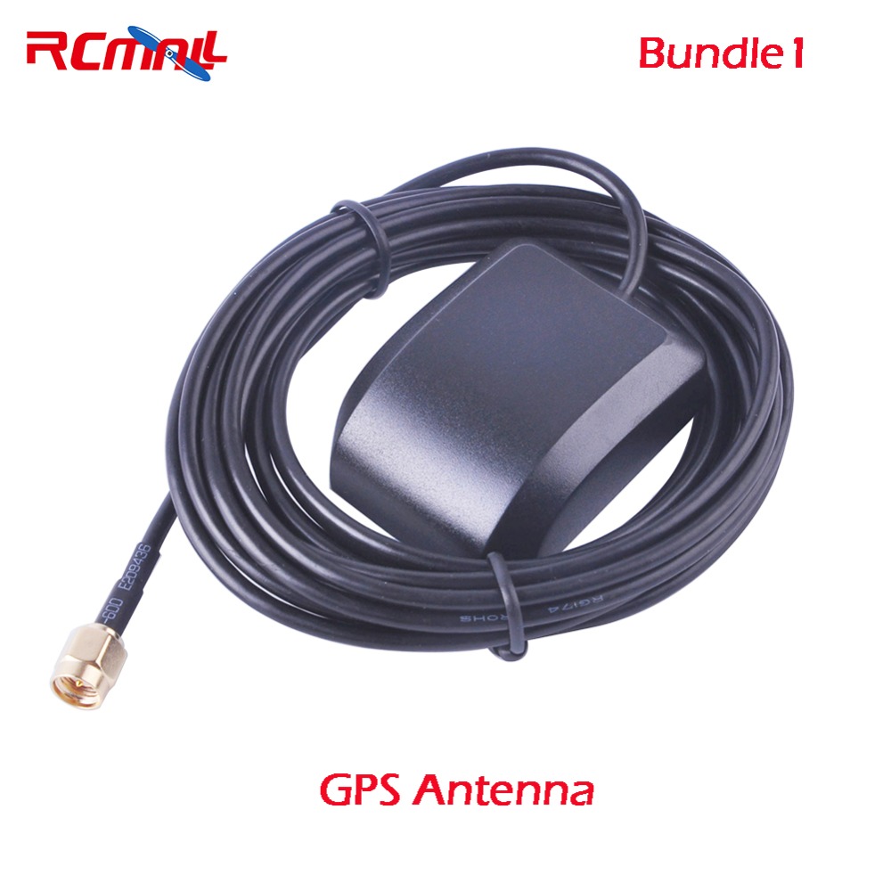 Rcmall activegps antenne 3m stik serie stik til gps shiled / sim 808 gps gsm gprs modul til arduino  fz0277 fz1454