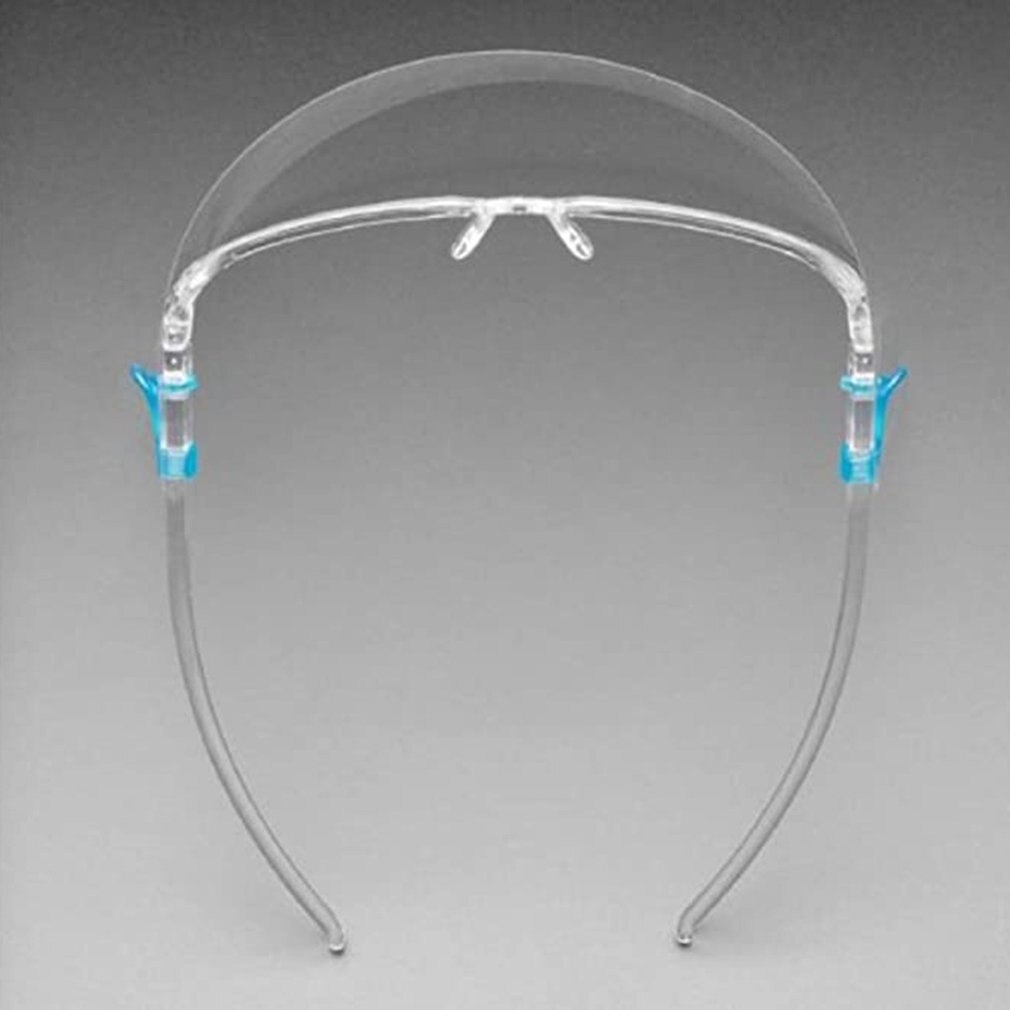 Materiaal Full Face Dubbelzijdig Beschermende Masker Mode Veiligheid Masker Verlengd Arc Anti-Fog Maskers