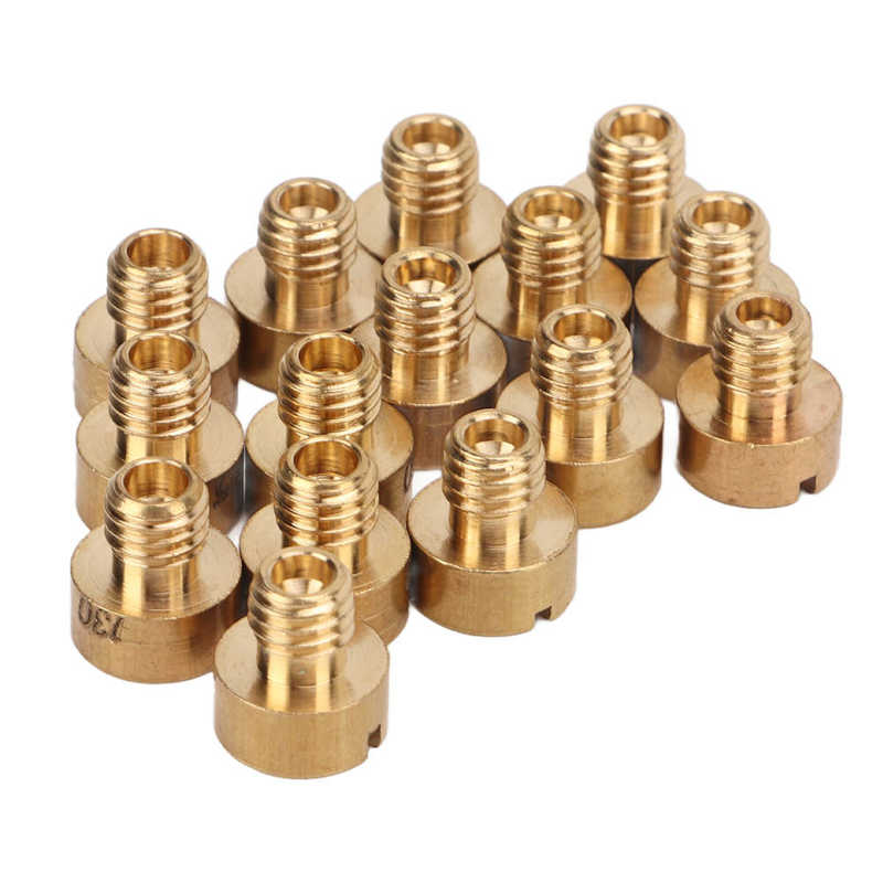 Carburetor Main Jet Kit Carb Main Nozzle for Mikuni N100 604 VM22 VM24 VM26 VM30