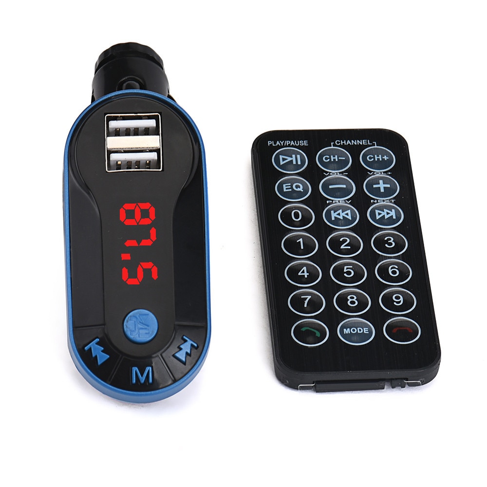 usb music player MP3 reproductor Bluetooth Wireless FM Transmitter MP3 Player Handsfree Car Kit USB TF SD Remote