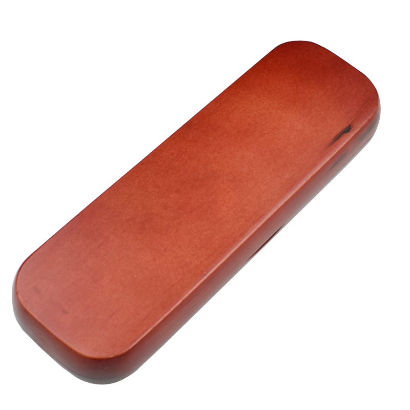 Estuche de madera natural para bolígrafos, caja de almacenamiento hecha a mano para bolígrafos, Material escolar y de oficina, Material de papelería
