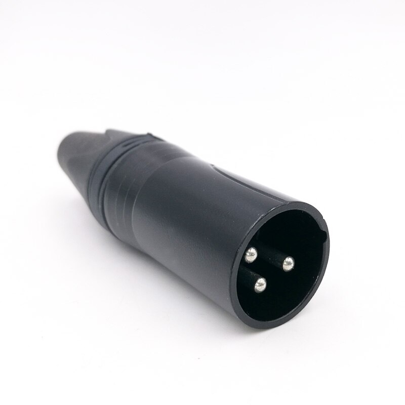 XLR stecker audio mikrofon stecker 3pin lautsprecher stecker männlich &amp; weibliche farbe DIY mic stecker