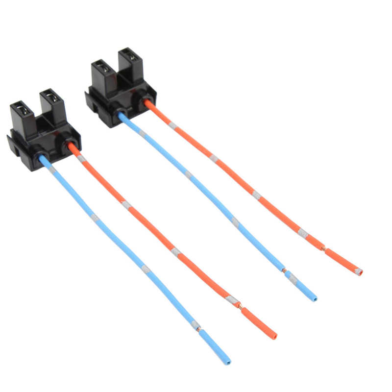 Paar H7 Scheinwerfer Birne Reparatur Buchse Stecker Kabelbaum verrotten Kupfer Wärme Widerstand
