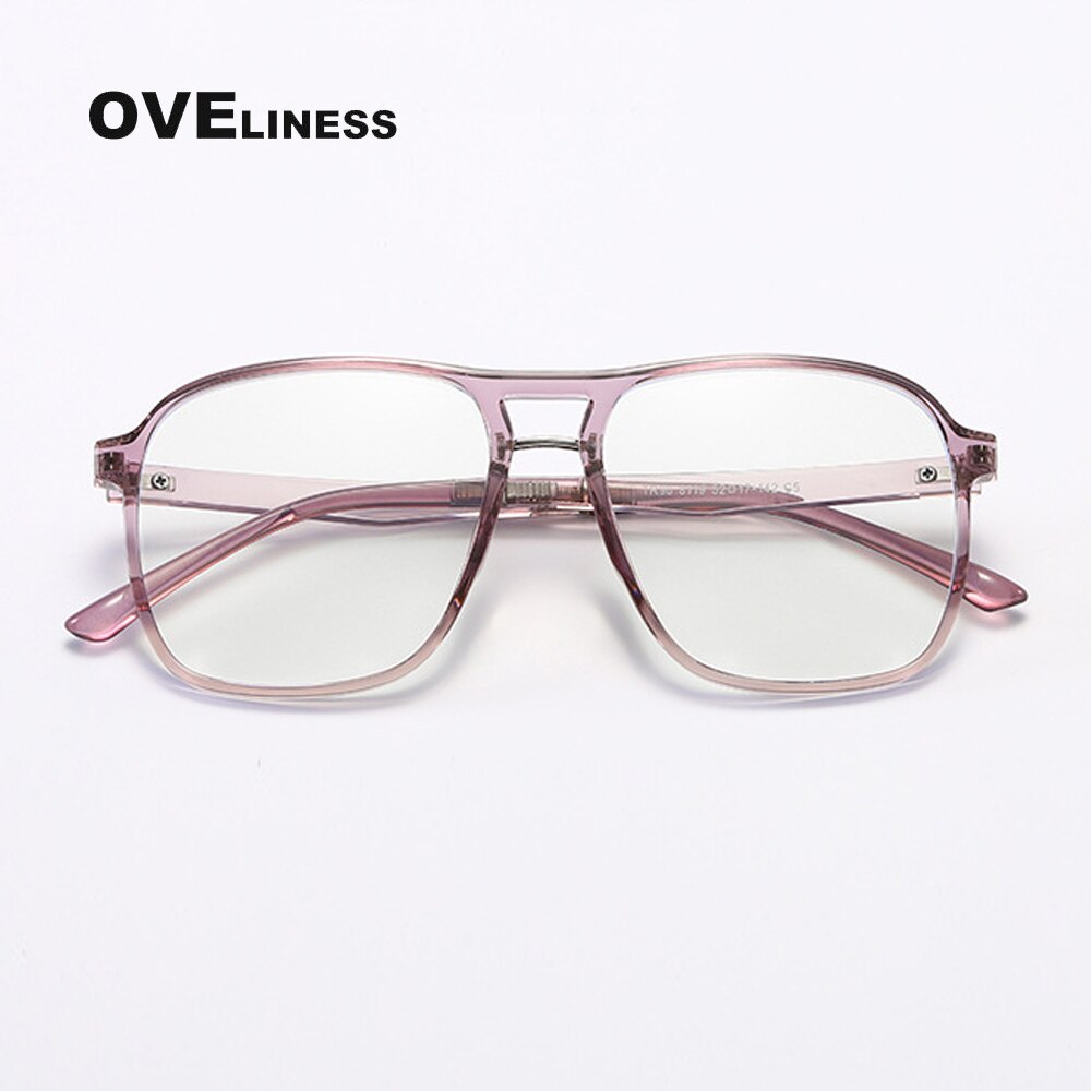 Anti Blue Light Glasses Men Bluelight Radiation Women TR90 Computer Gaming Glasses Blue Light Blocking glasses UV Eyewear frame: purple