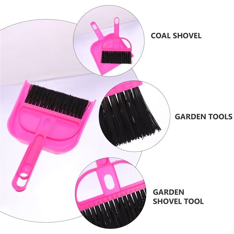 3pcs/Set Shovel Brush Set Practical Convenient Fireplace Shovels Shovel Tool Set Coal Shovels for Gardening Barbecue Fireplace