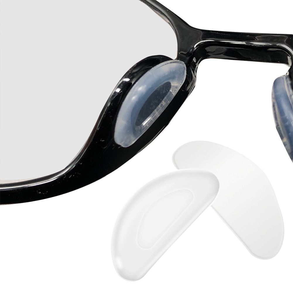 5 paar Dunne Bril Antislip Lenzenvloeistof Neus Pad D Vorm Brillen Accessoires Voor Zonnebril Bril Adhesive Silicone
