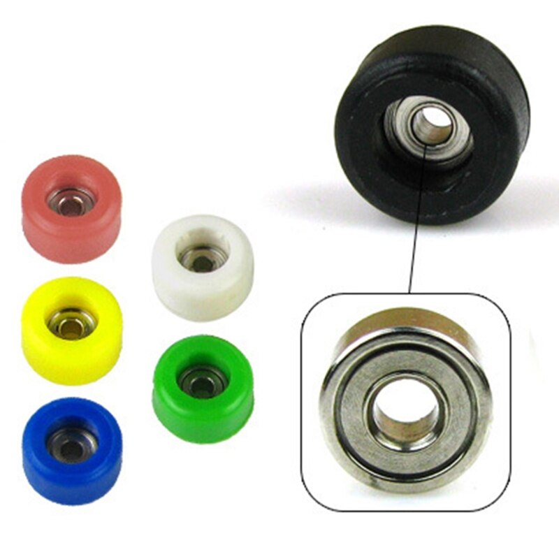 Juego de ruedas de rodamiento CNC para diapasón de madera, unids/set Juego de 4, de poliuretano